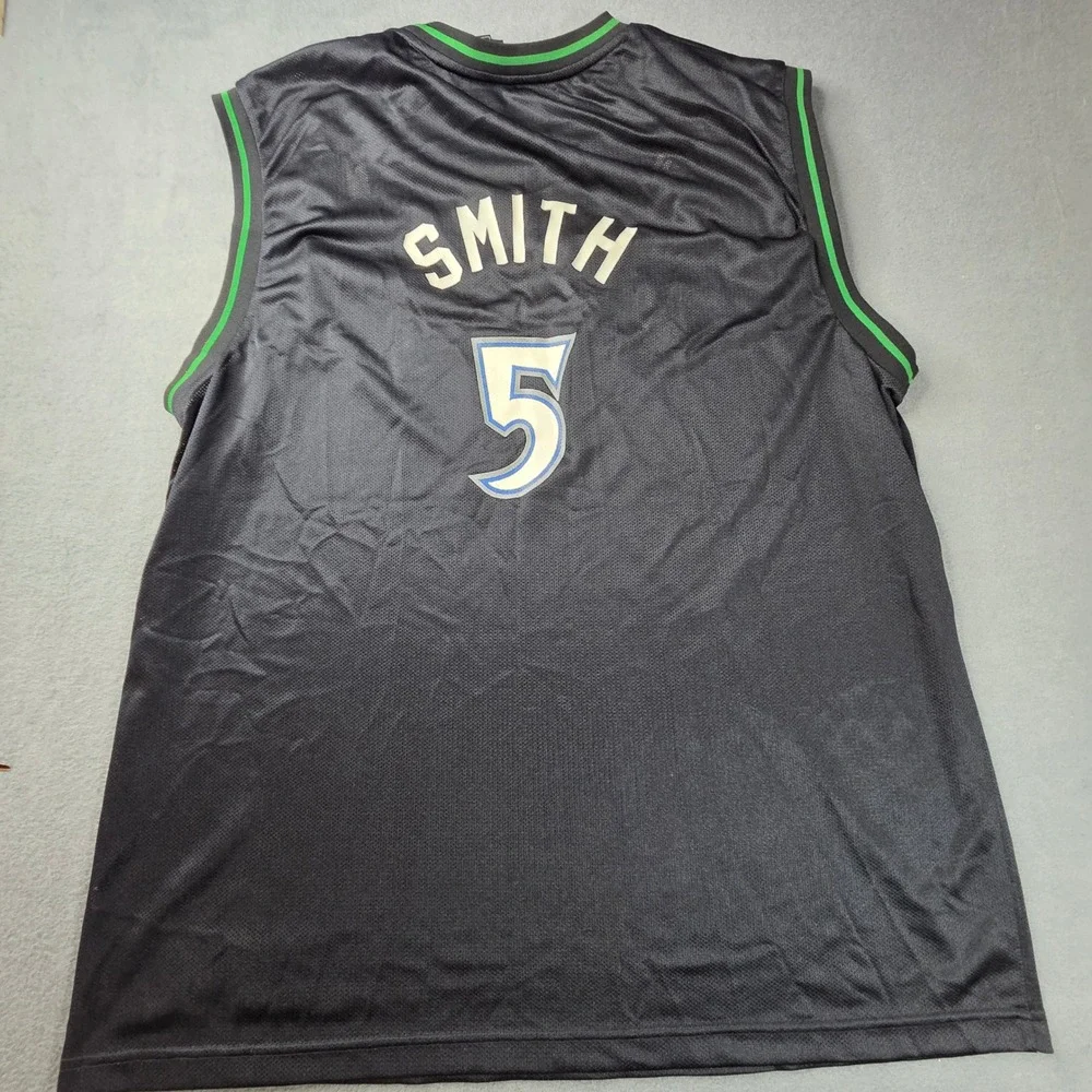 Adidas Minnesota Timberwolves Craig Smith 5 NBA Jersey Mens XXL Black 7994A 07